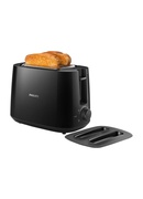 Tosteris Philips | Daily collection toaster | HD2582/90 | Power 900 W | Number of slots 2 | Housing material Plastic | Black Hover
