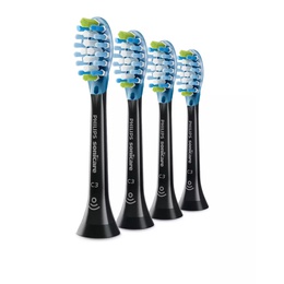 Birste Philips | Toothbrush Heads | HX9044/33 Sonicare C3 Premium Plaque | Heads | For adults | Number of brush heads included 4 | Number of teeth brushing modes Does not apply | Sonic technology | Black