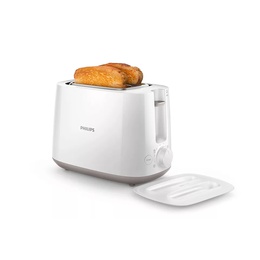 Tosteris Philips | Toaster | HD2582/00 | Power 760 - 900 W | Number of slots 2 | Housing material Plastic | White