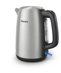 Philips | Kettle | HD9351/90 | Electric | 2200 W | 1.7 L | Stainless steel | 360° rotational base | Stainless steel  Hover