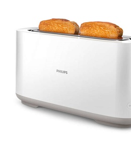 Tosteris Philips | Toaster | HD2590/00 Daily Collection | Power 870-1030 W | Number of slots 2 | Housing material Plastic | White  Hover