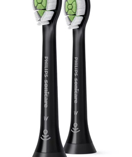 Philips | Standard Sonic Toothbrush Heads | HX6062/13 Sonicare W2 Optimal | Heads | For adults and children | Number of brush heads included 2 | Number of teeth brushing modes Does not apply | Sonic technology | Black  Hover