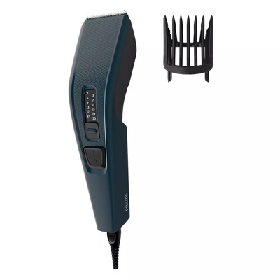  Philips | Hair clipper | HC3505/15 | Corded | Number of length steps 13 | Step precise 2 mm | Black/Blue