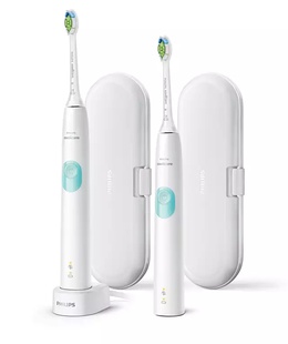 Birste Philips Electric toothbrush HX6807/35 Sonicare ProtectiveClean 4300 Rechargeable For adults Number of brush heads included 2 Number of teeth brushing modes 2 White/Mint  Hover