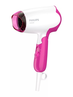 Fēns Philips | Hair Dryer | BHD003/00 | 1400 W | Number of temperature settings 2 | White/Pink  Hover