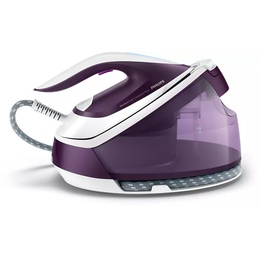  Philips | Ironing System | GC7933/30 PerfectCare Compact Plus | 2400 W | 1.5 L | 6.5 bar | Auto power off | Vertical steam function | Calc-clean function | Purple