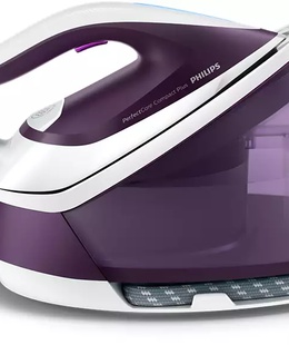  Philips | Ironing System | GC7933/30 PerfectCare Compact Plus | 2400 W | 1.5 L | 6.5 bar | Auto power off | Vertical steam function | Calc-clean function | Purple  Hover