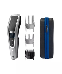 Philips | Hair clipper | HC5650/15 | Cordless or corded | Number of length steps 28 | Grey  Hover