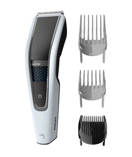  Philips | Hair clipper | HC5610/15 Series 5000 | Cordless or corded | Number of length steps 28 | Black/Grey  Hover