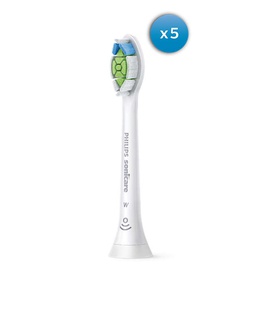 Birste Philips | Standard Sonic Toothbrush Heads | HX6065/10 Sonicare W2 Optimal | Heads | For adults and children | Number of brush heads included 5 | Number of teeth brushing modes Does not apply | Sonic technology | White  Hover