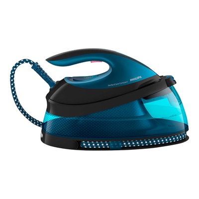  Philips | Steam Station | PerfectCare Compact GC7846/80 | 2400 W | 1.5 L | Auto power off | Vertical steam function | Calc-clean function | Blue