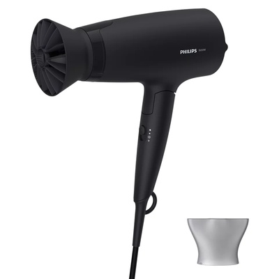 Fēns Philips | Hair Dryer | BHD308/10 3000 Series | 1600 W | Black