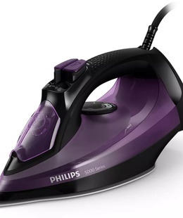  Philips | DST5030/80 | Steam Iron | 2400 W | Water tank capacity 320 ml | Continuous steam 45 g/min | Dark Purple  Hover