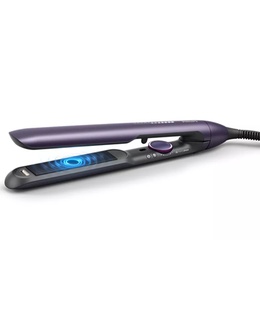  Philips | Hair Straitghtener | BHS752/00 | Warranty 24 month(s) | Ceramic heating system | Ionic function | Display LED | Temperature (max) 230 °C | Number of heating levels 12 | Metallic Dark Purple  Hover