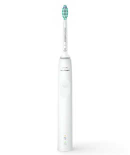Birste Philips | Sonic Electric Toothbrush | Sonicare 3100 series HX3675/13 | Rechargeable | For adults | Number of brush heads included 2 | Number of teeth brushing modes 1 | Sonic technology | White  Hover