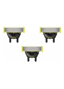  Philips | Replaceable blade (3 pcs) | QP430/50 OneBlade | Black/Green Hover