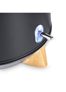 Tējkanna Princess Pure Kettle | 236061 | Electric | 3000 W | 1.7 L | Stainless steel | 360° rotational base | Black Hover