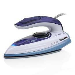  Tristar | Travel Steam Iron | ST-8152 | Steam Iron | 1000 W | Water tank capacity 60 ml | Continuous steam 15 g/min | Blue