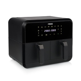  Princess Double Basket Airfryer | 182068 | Power 2400 W | Capacity 8 L | Black