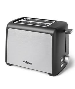 Tosteris Tristar Toaster | BR-1058 | Power 800 W | Number of slots 2 | Housing material Plastic | Silver  Hover