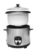 Tristar | Rice cooker | RK-6129 | 900 W | Stainless steel Hover