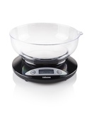 Tristar | Kitchen scale | KW-2430 | Maximum weight (capacity) 2 kg | Graduation 1 g | Display type LCD | Black