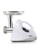 Gaļas maļamās mašīna Tristar | VM-4210 Meat Grinder | White | 3 Stainless steel grinding plates
