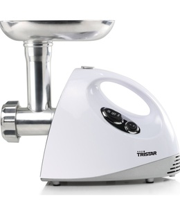 Gaļas maļamās mašīna Tristar | VM-4210 Meat Grinder | White | 3 Stainless steel grinding plates  Hover