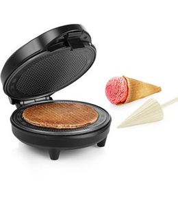 Tristar | Waffle maker | WF-1170 | 700 W | Number of pastry 1 | Ice Cone | Black  Hover