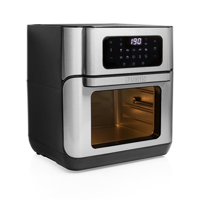  Princess | Aerofryer Oven | 182065 | Power 1500 W | Capacity 10 L | Black/Stainless Steel