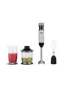 Mikseris Tristar | Hand Blender Set | 1000 W | Number of speeds 1 | Turbo mode | Stainless Steel/Black Hover
