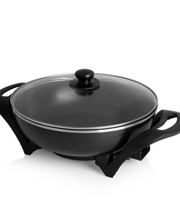 Multivāres katls Tristar | Electric Wok | PZ-9130 | 1500 W | Stainless steel | 4.5 L | Black  Hover