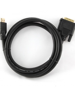  Gembird monitoriaus kabelis HDMI/DVI-DM (18+1) 1.8m | Cablexpert | HDMI to DVI-D | 1.8 m  Hover