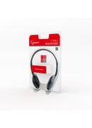 Austiņas Cablexpert | MHP-123 Stereo headphones with volume control | 3.5 mm | Black Hover