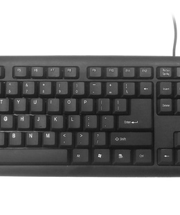 Gembird | KB-U-103-RU | Standard | Wired | EN/RU | 1.4 m | Black | 424 g  Hover