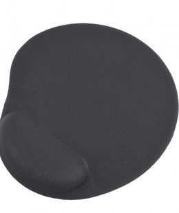  Gembird | Gel mouse pad with wrist support | Ergonomic mouse pad | 240 x 220 x 4 mm | Black  Hover