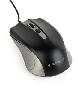 Pele Gembird | MUS-4B-01-GB | Optical Mouse | USB | Spacegrey/Black  Hover