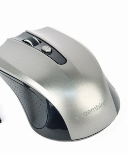 Pele Gembird | Mouse | MUSW-4B-04-BG | Standard | Wireless | Black/ Space Grey  Hover