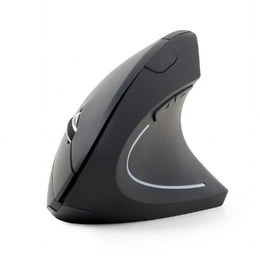 Pele Gembird | MUSW-ERGO-01 | 2.4GHz Wireless Optical Mouse | Optical Mouse | USB | Black