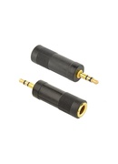  Cablexpert 6.35 mm female to 3.5 mm male audio adapter | A-6.35F-3.5M