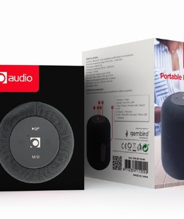  Gembird SPK-BT-15-BK Portable Bluetooth speaker  Hover