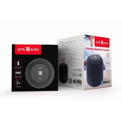  Gembird SPK-BT-15-BK Portable Bluetooth speaker