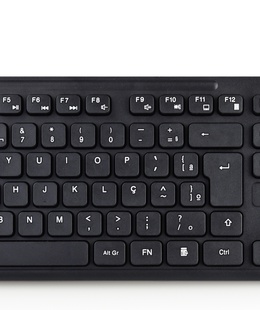 Tastatūra Gembird | Multimedia Keyboard | KB-MCH-04 | Multimedia | Wired | US | Black  Hover