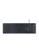 Tastatūra Gembird | Rainbow Backlight Multimedia Keyboard | KB-UML-02 | Keyboard | Wired | US | Black | N/A Hover
