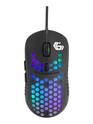 Pele Gembird | USB Gaming RGB Backlighted Mouse | MUSG-RAGNAR-RX400 | Wired | Gaming Mouse | Black  Hover