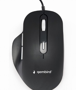 Pele Gembird | Optical USB LED Mouse | MUS-6B-02 | Optical mouse | Black  Hover