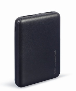  Gembird | Power Bank | PB05-02 | 5000 mAh | 2 x USB-AF | Black  Hover