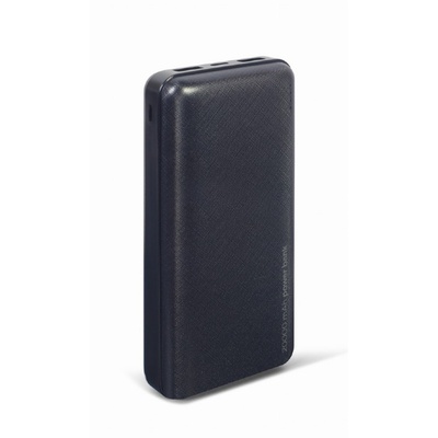  Gembird | Power Bank | PB20-02 | 20000 mAh | 2 x USB-AF | Black