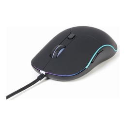 Pele Gembird | Illuminated Large Size Mouse | MUS-UL-02 | Wired | USB | Black