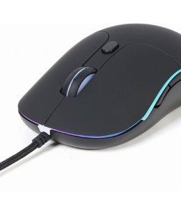 Pele Gembird | Illuminated Large Size Mouse | MUS-UL-02 | Wired | USB | Black  Hover